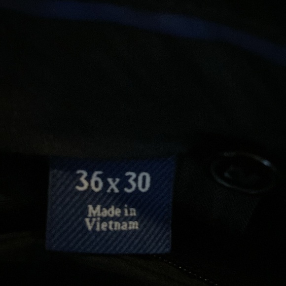 Men’s Croft&Barrow Black Pants 36x30 - Picture 3 of 4